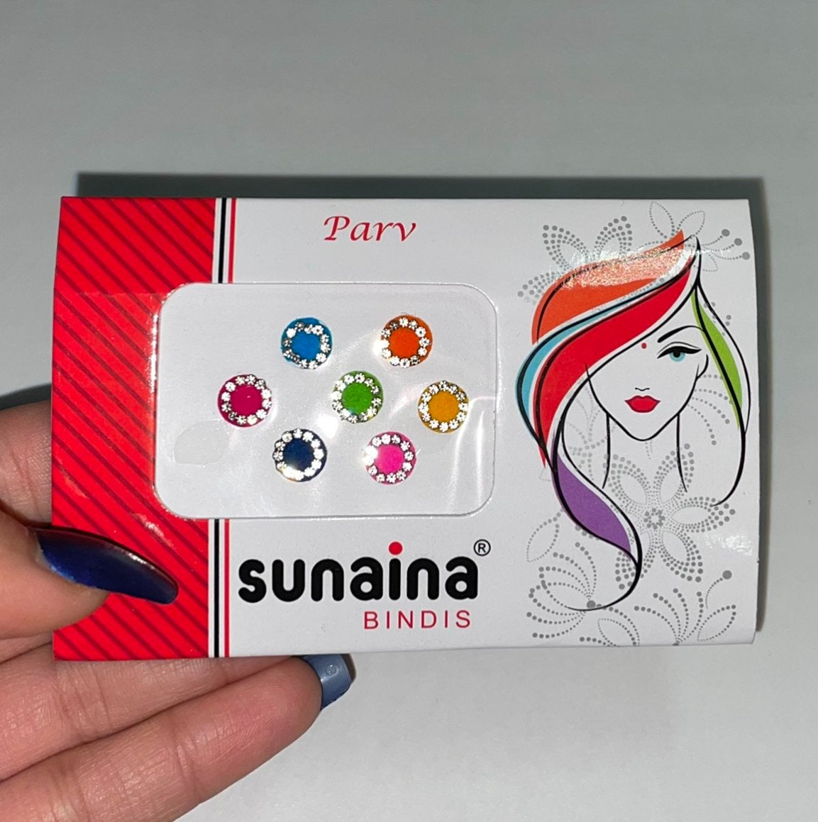 Colorful Rhinestone Bindi