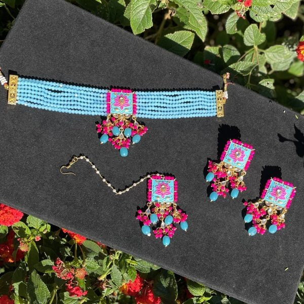 Cotton Candy Necklace Set