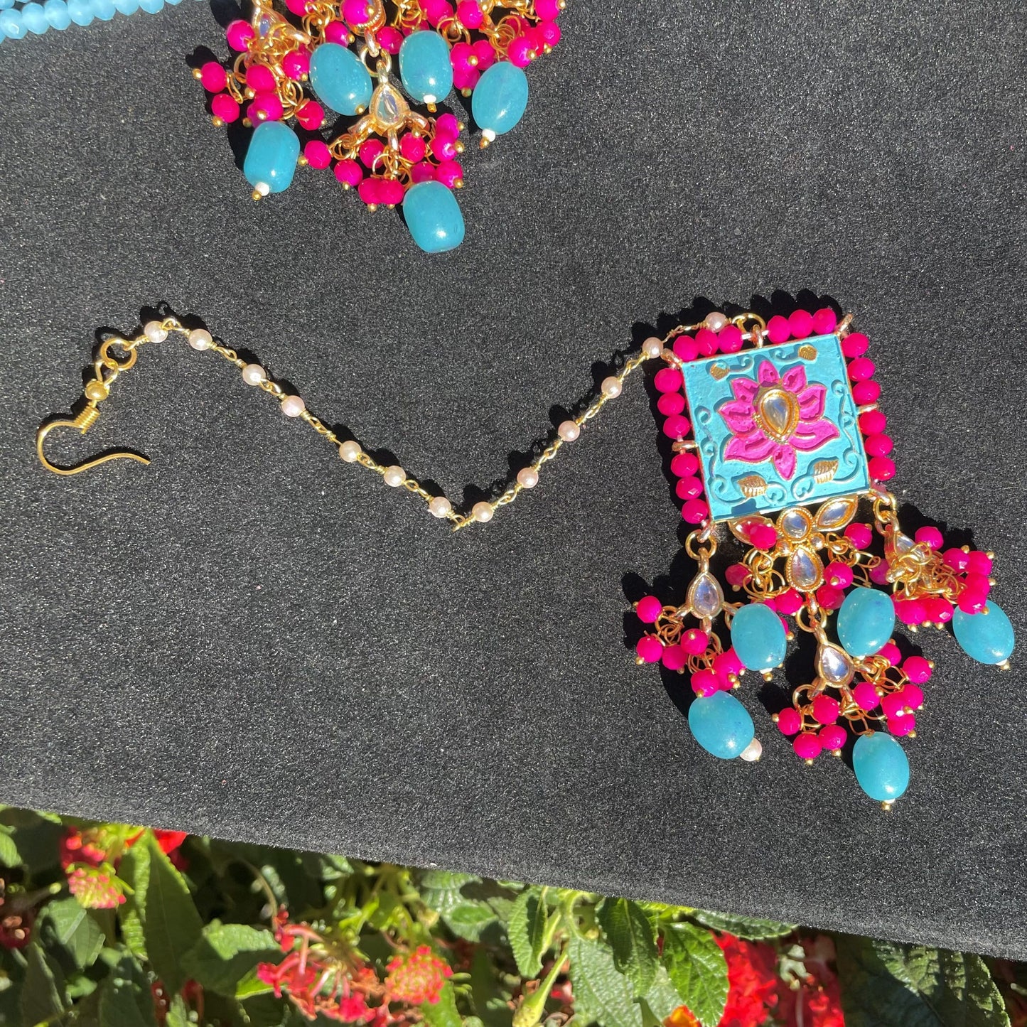 Cotton Candy Necklace Set