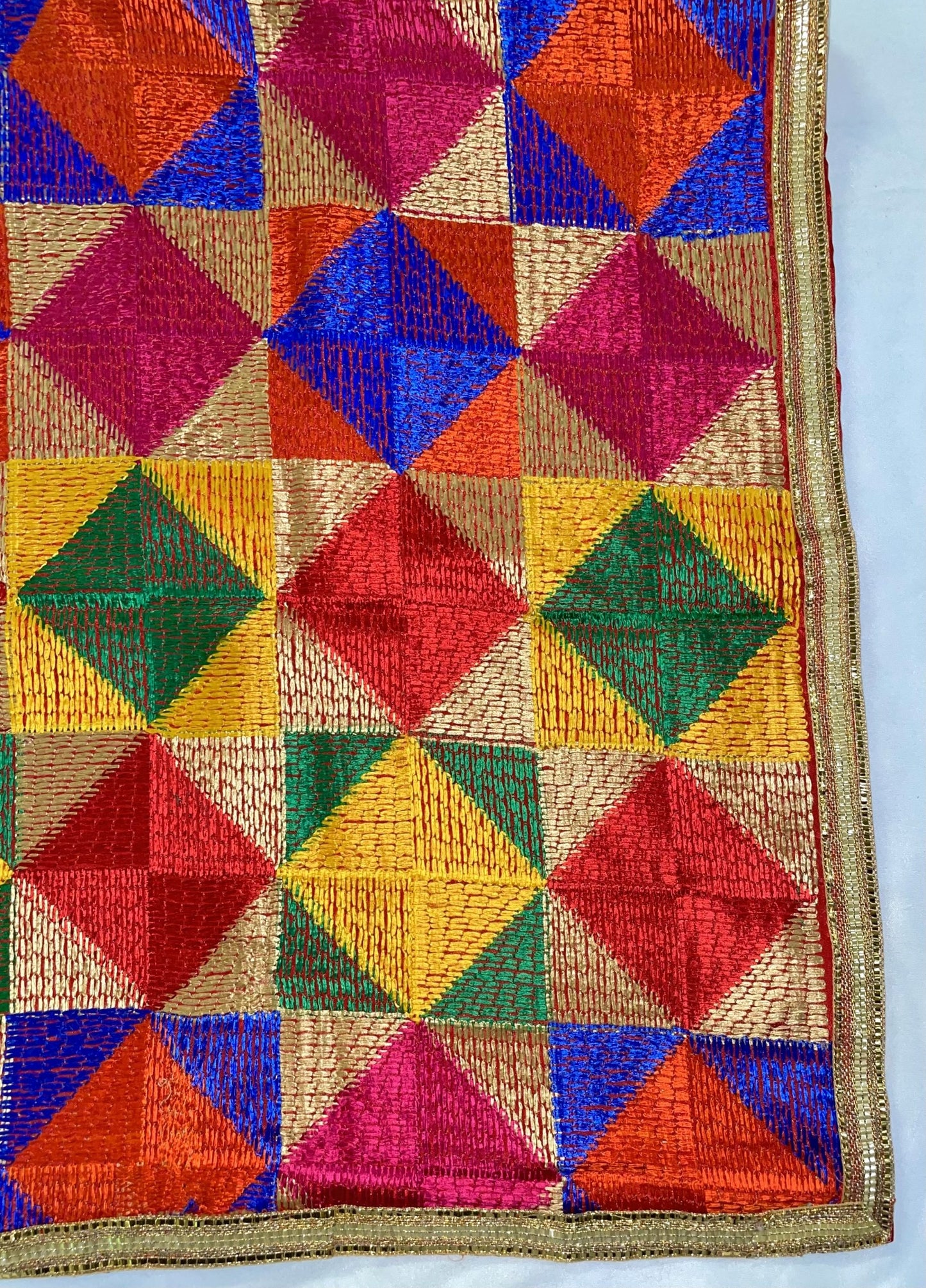 Multicolor Phulkari