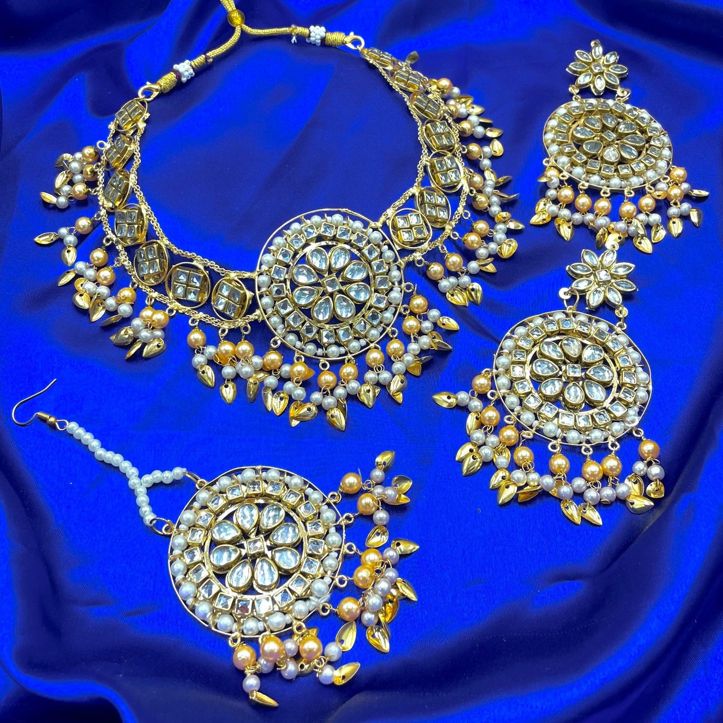 Golden Necklace Set