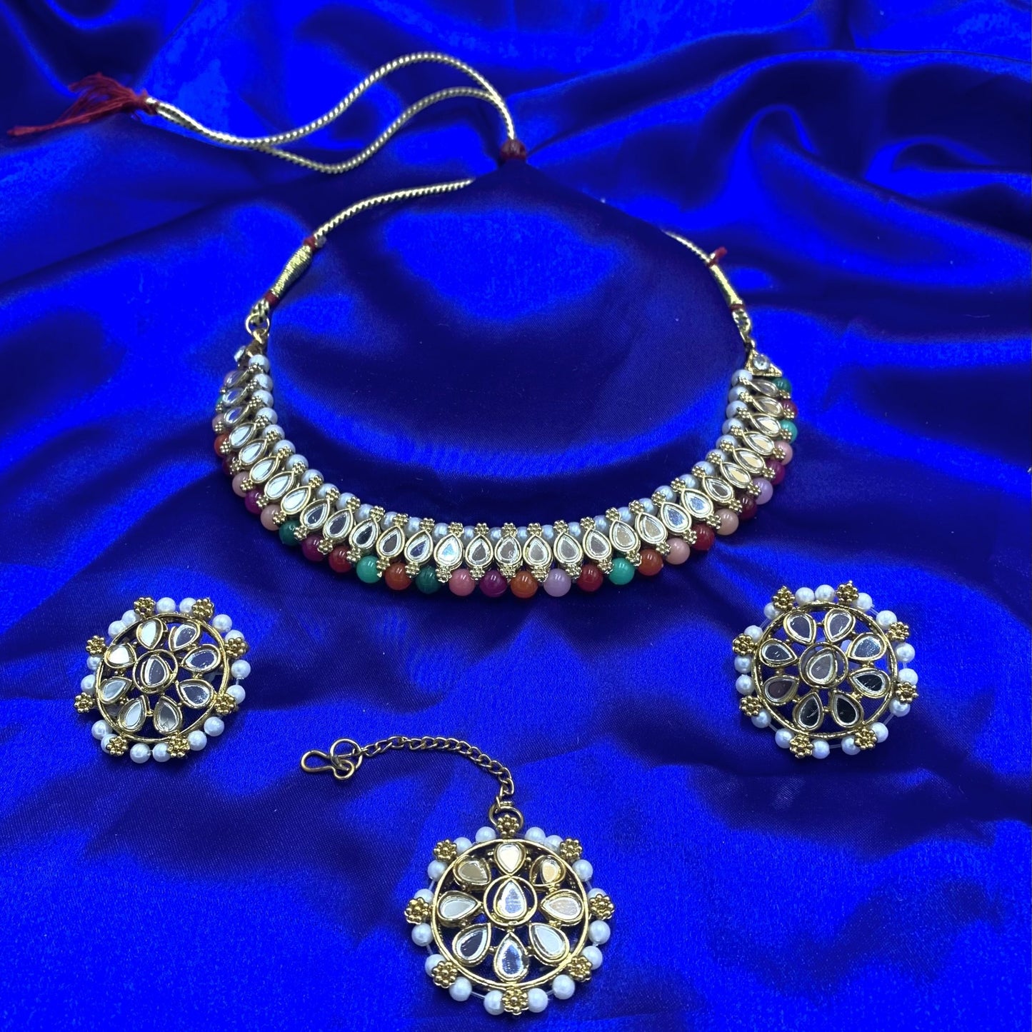 Multicolor Necklace Set