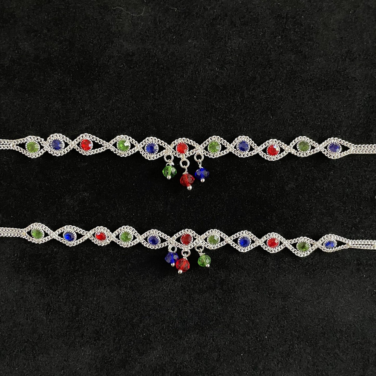 Multicolor Beaded Anklet