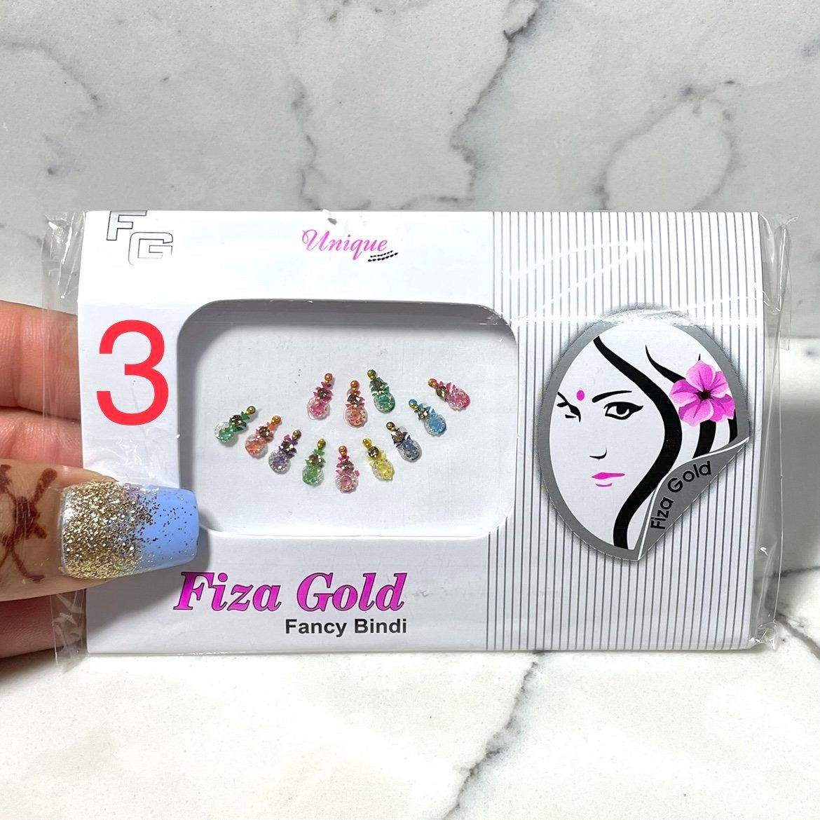 Multicolor Bindi Collection 3