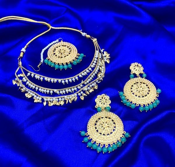 Pippal Pathi Jadaoo Necklace Set