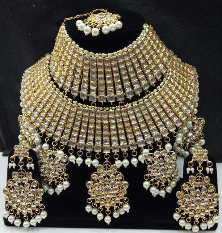 Kundan Bridal/Semi-Bridal Set