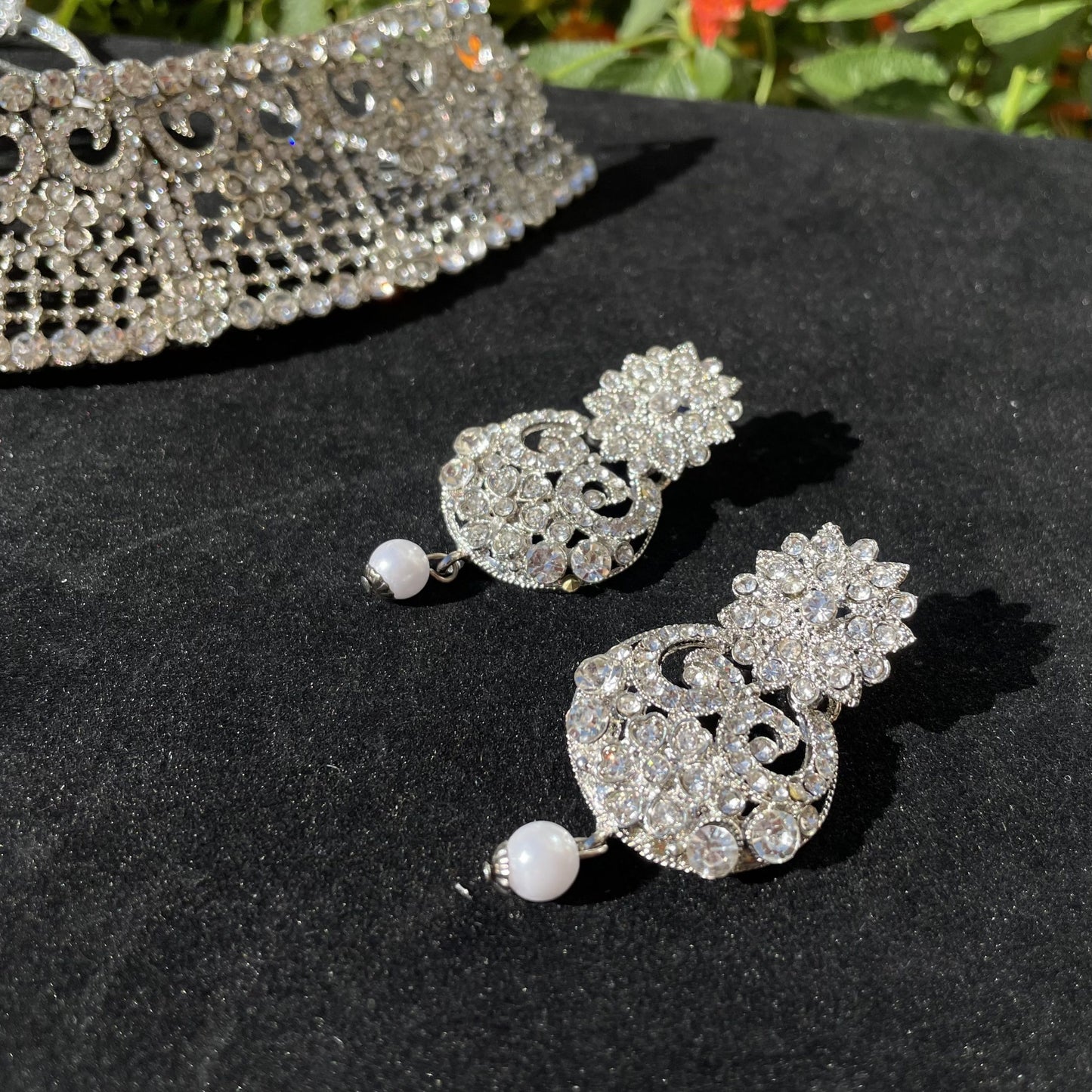Cubic Zirconia Necklace Set