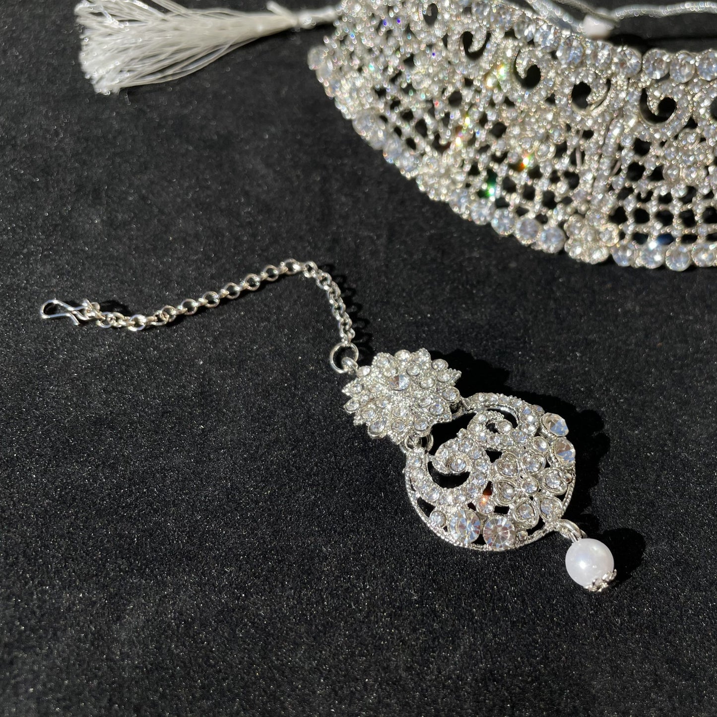 Cubic Zirconia Necklace Set