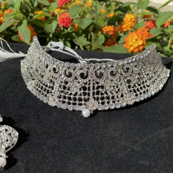 Cubic Zirconia Necklace Set