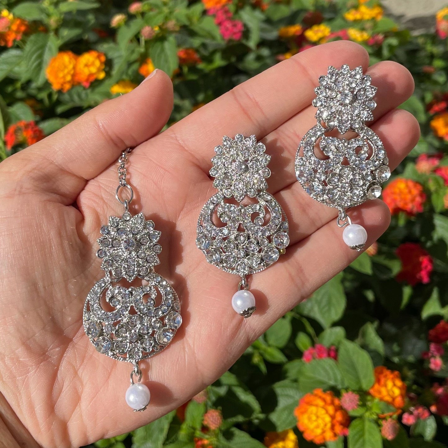 Cubic Zirconia Necklace Set