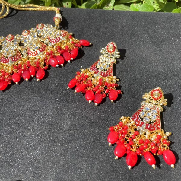 Red Choker Set