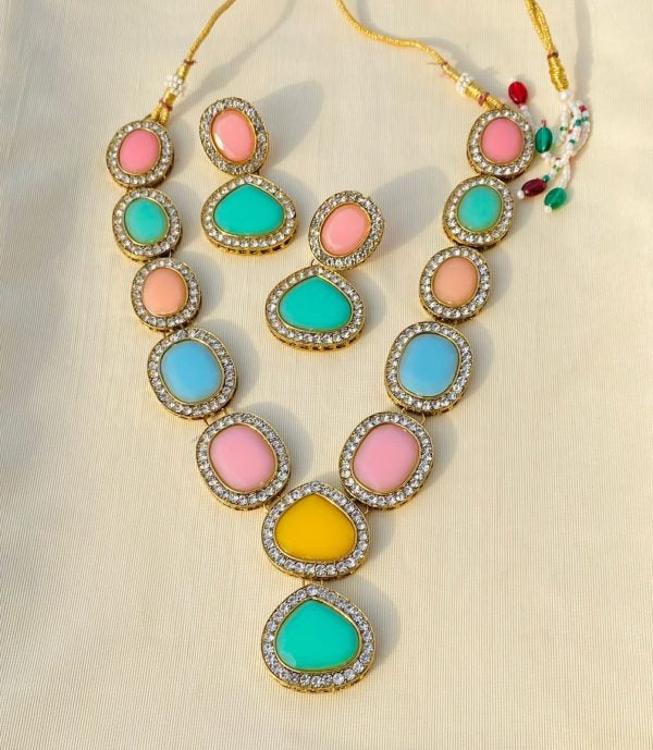 Cubic Zirconia Necklace Set