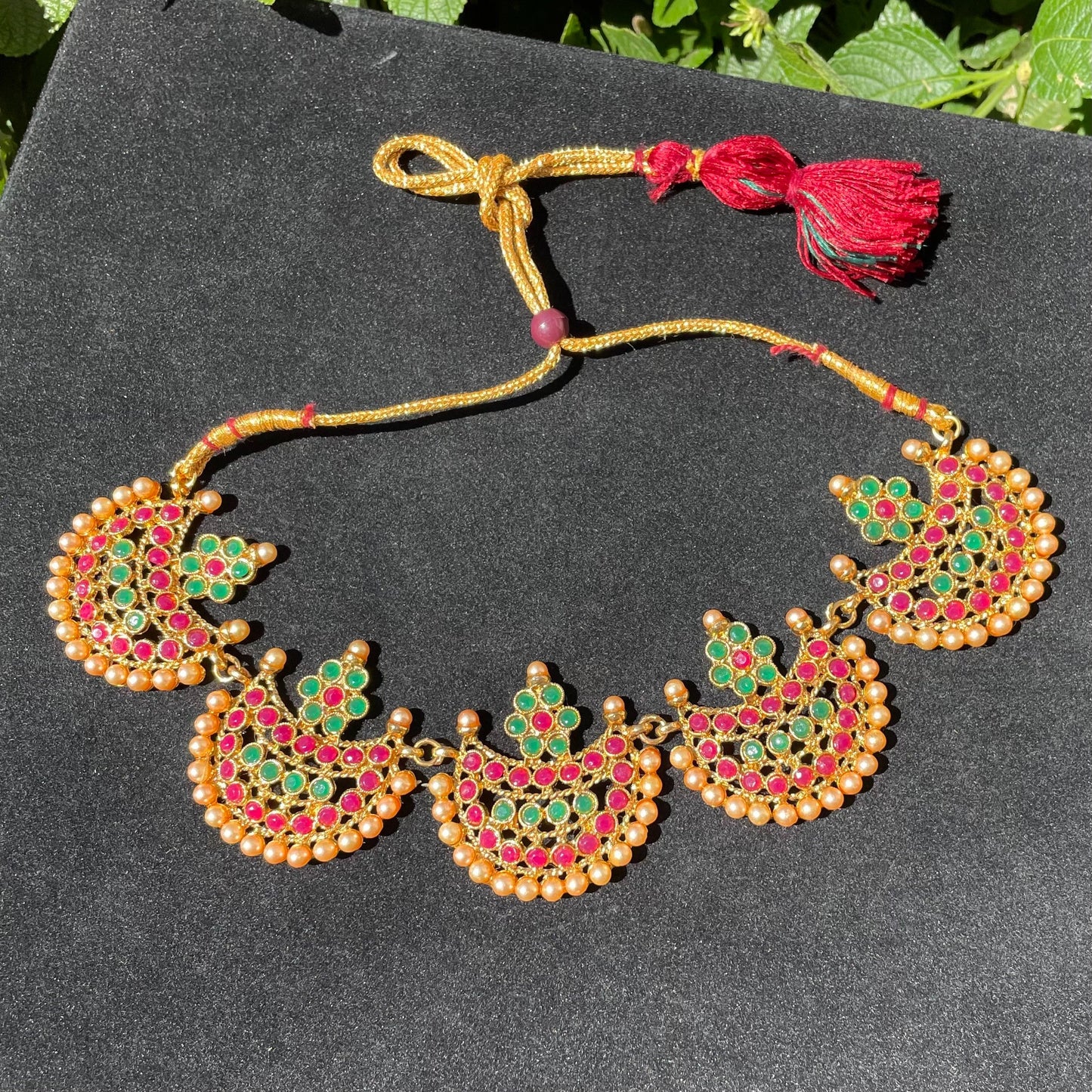 Multicolor Choker Set