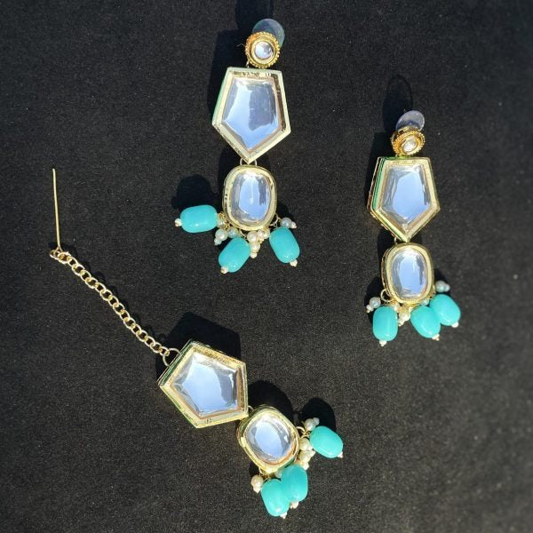 Fehrozy Blue Necklace Set