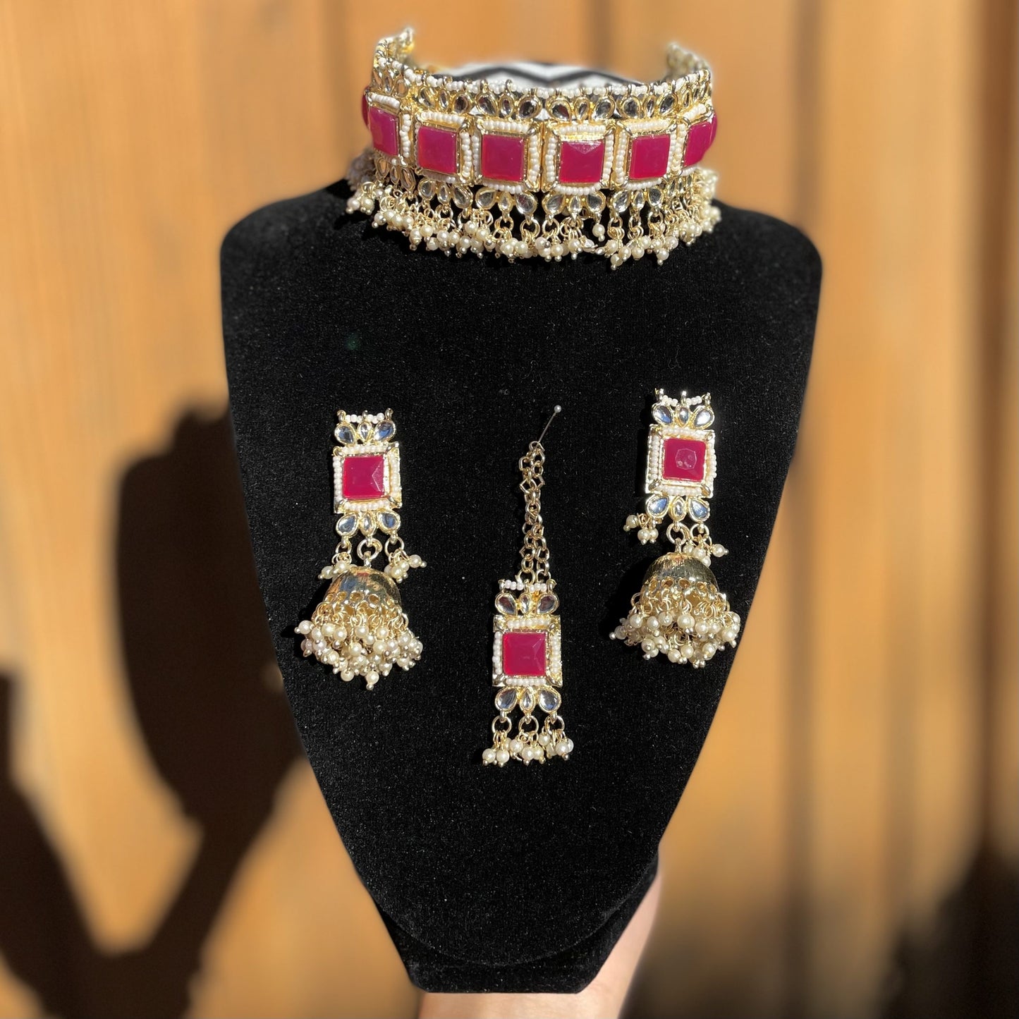 Ruby Gucha Choker Set