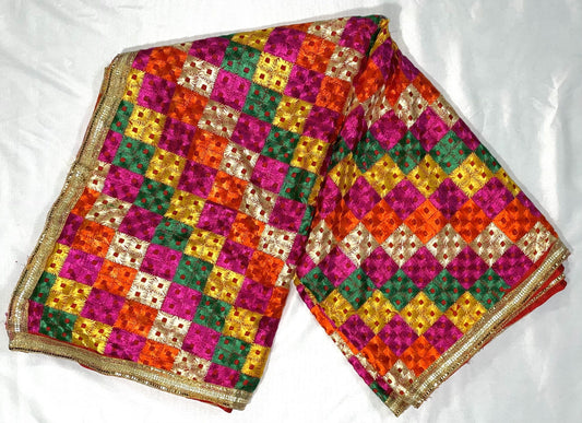 Multicolor Phulkari