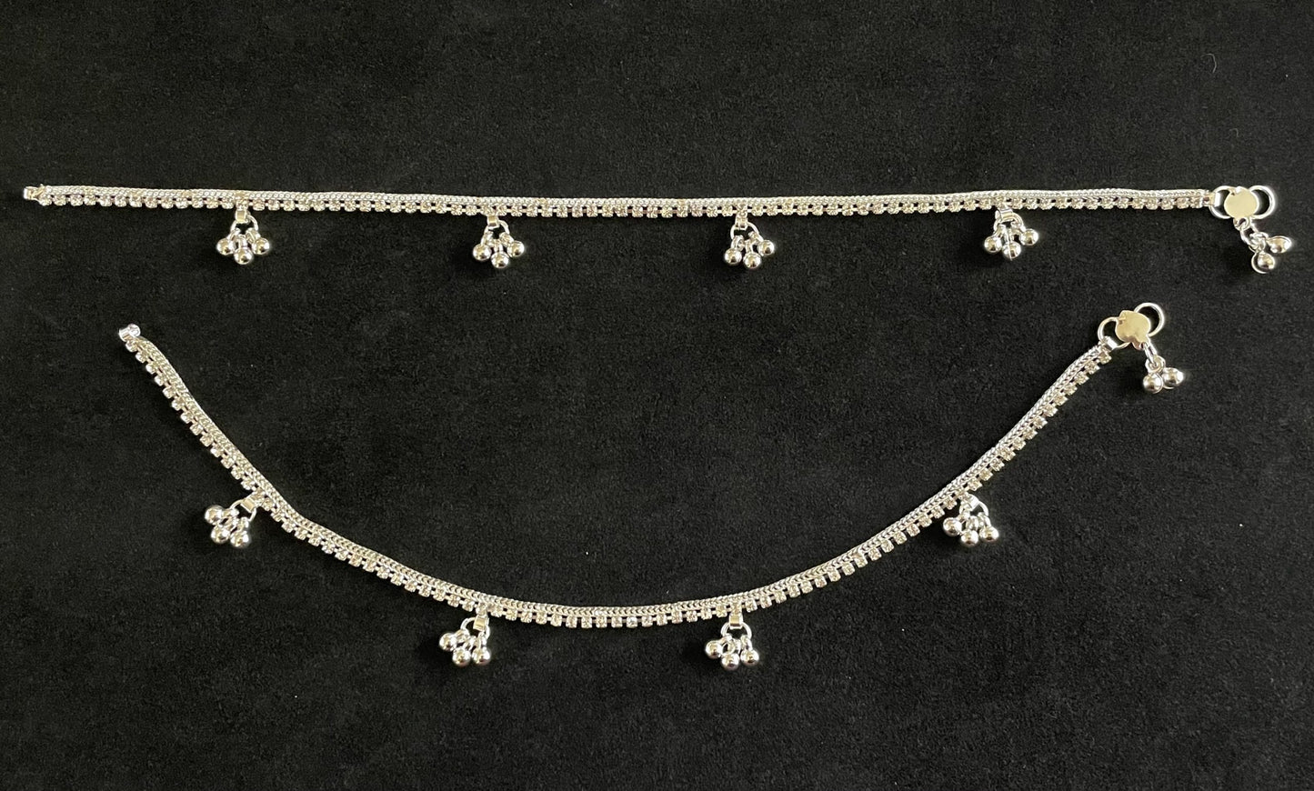 Silver Anklets