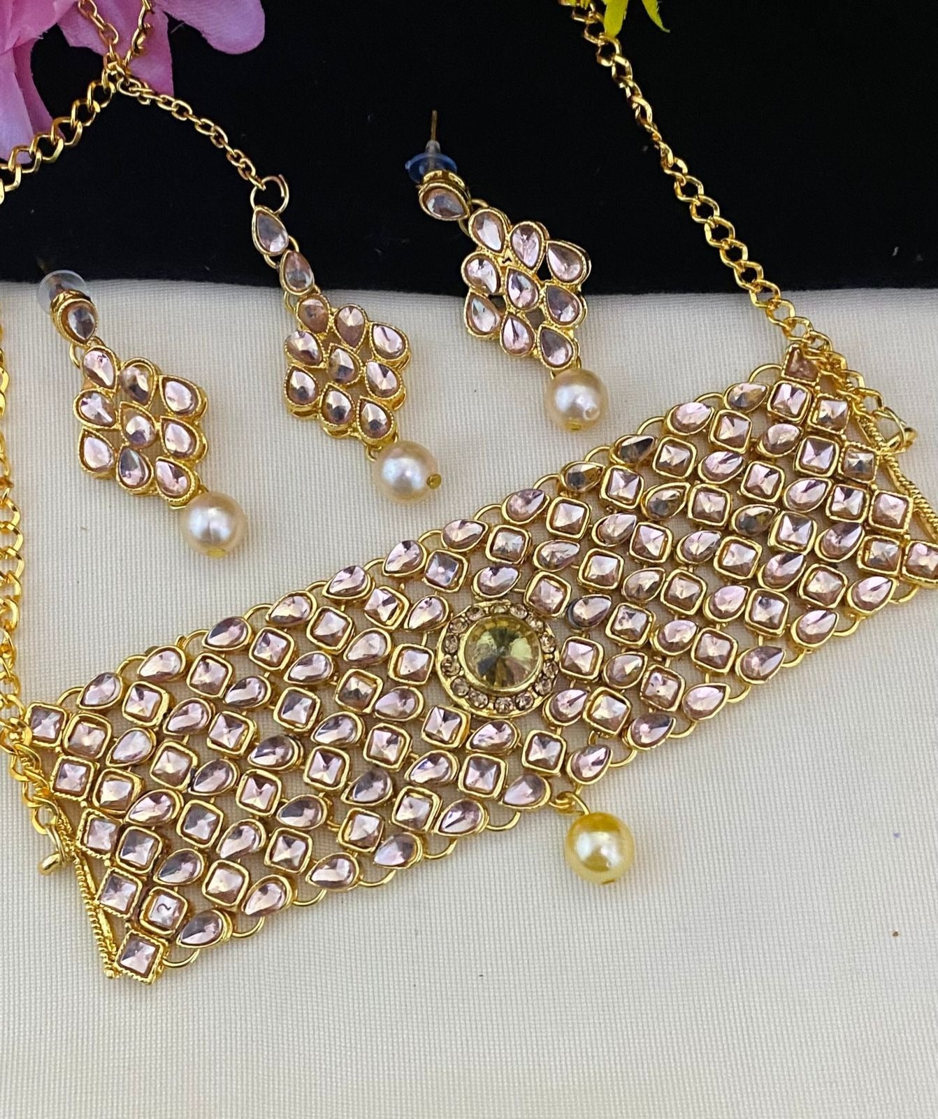 Golden Choker Set