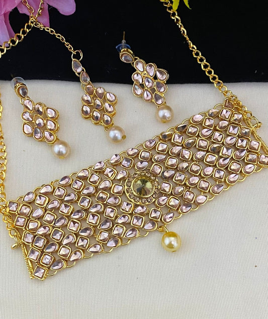 Golden Choker Set
