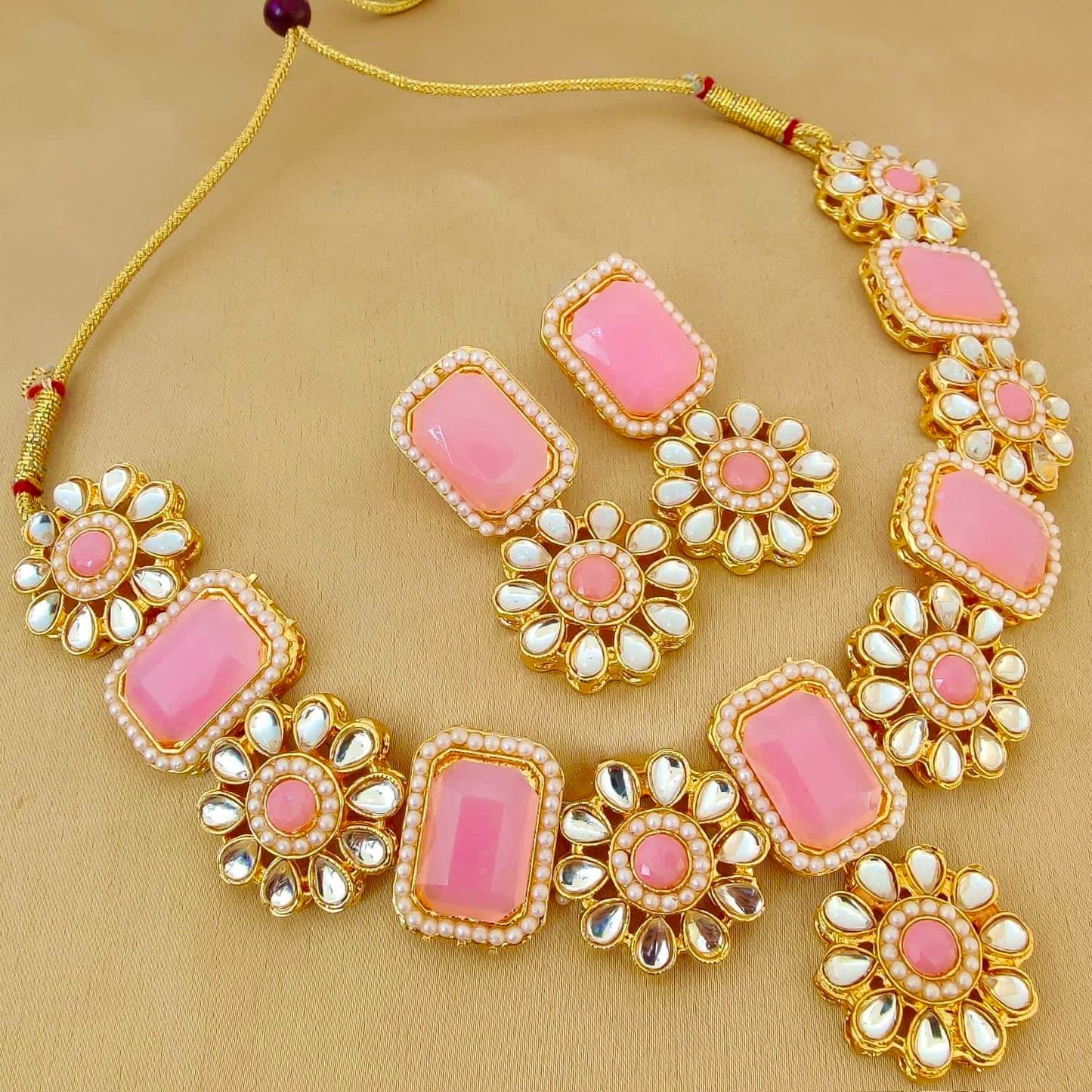 Hot Pink Necklace Set