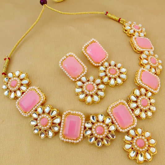 Hot Pink Necklace Set