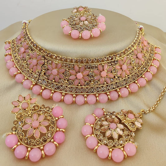 Light Pink Choker Set