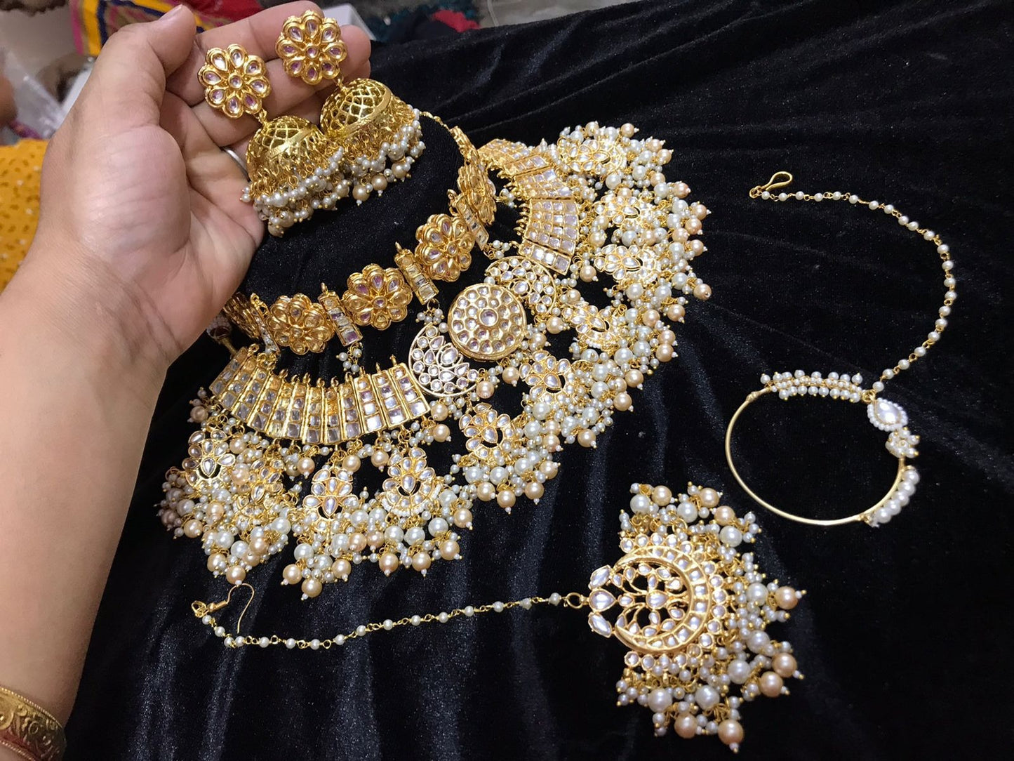 Handmade Kundan Bridal Set