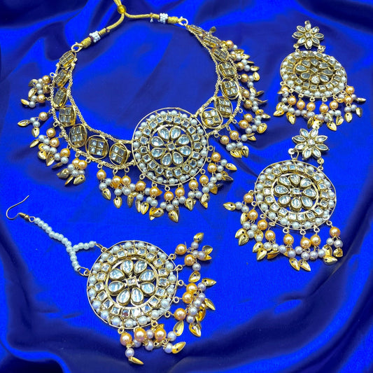 Golden Necklace Set