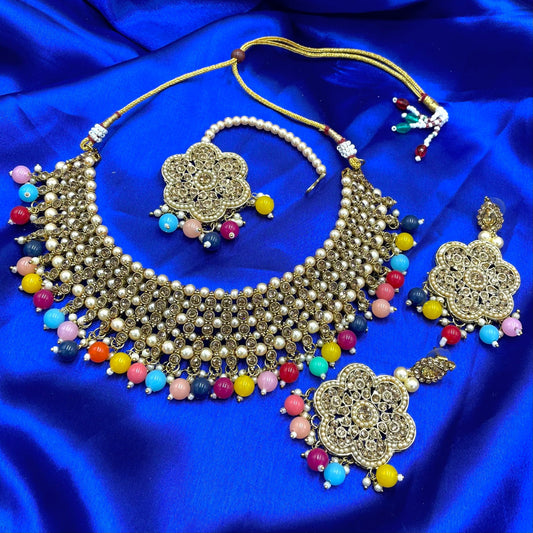 Multicolor Necklace Set