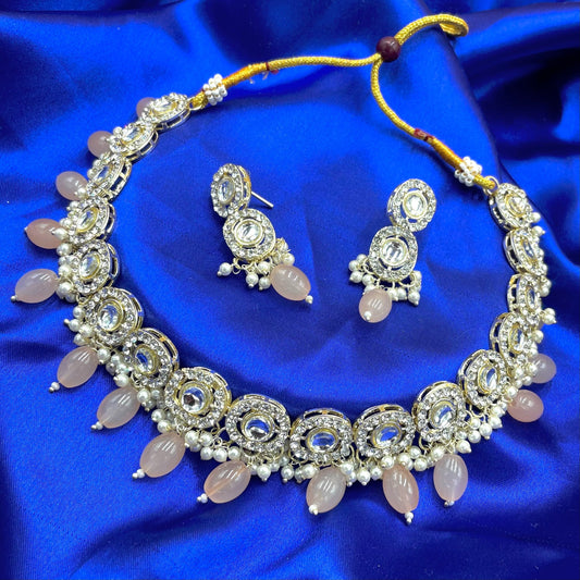 Light Pink Necklace Set