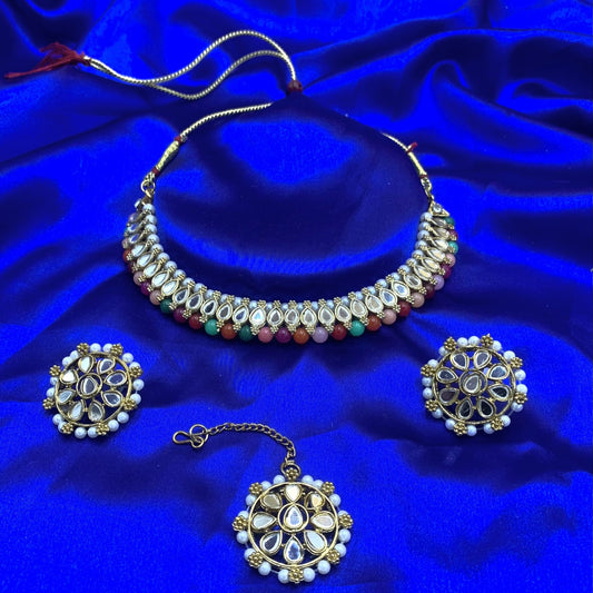 Multicolor Necklace Set