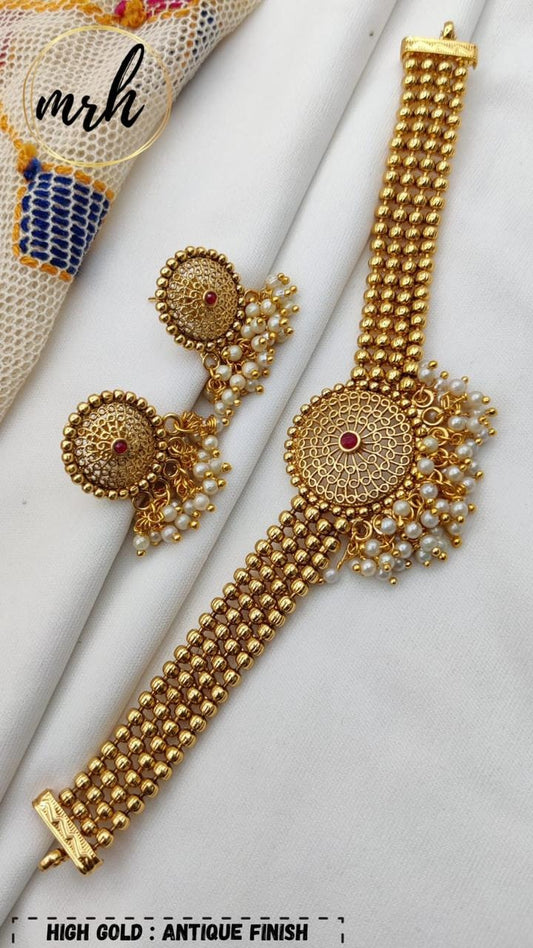 Gold Choker Set