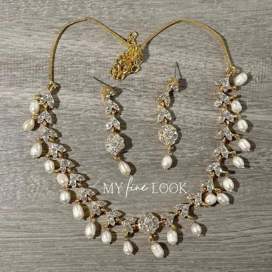 Pearl Necklace Set