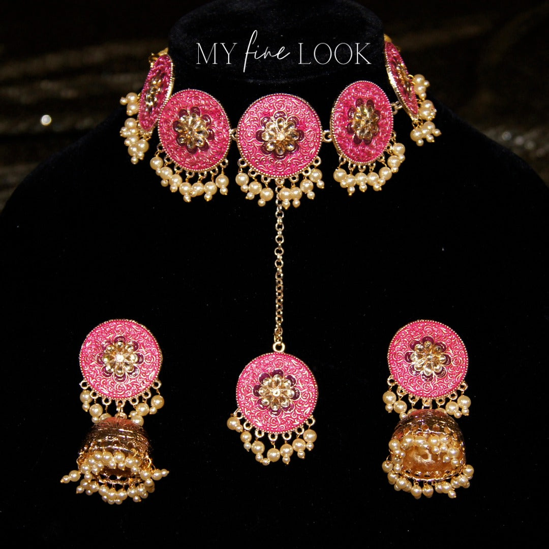 Rani Meena Choker Set