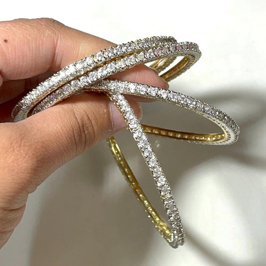 American Diamond Bangles