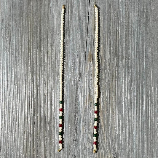 Multicolor Pearl Wagaan Earring Add-on
