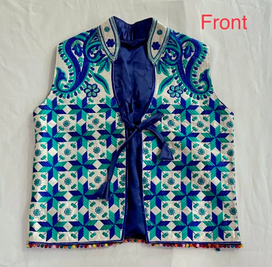 Blue Phulkari