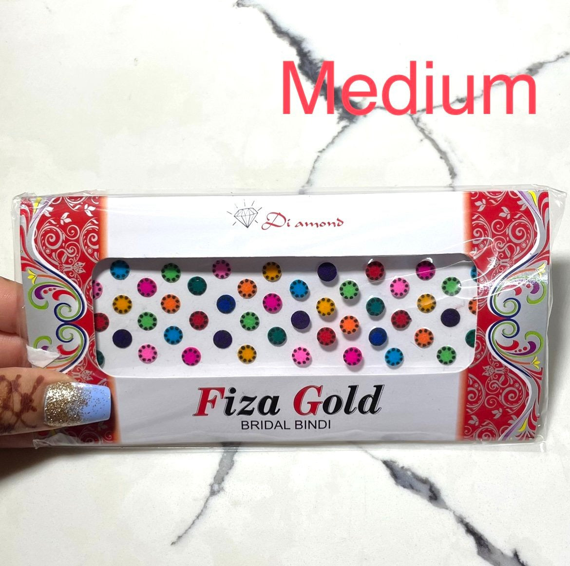 Multicolor with Dots Bindi