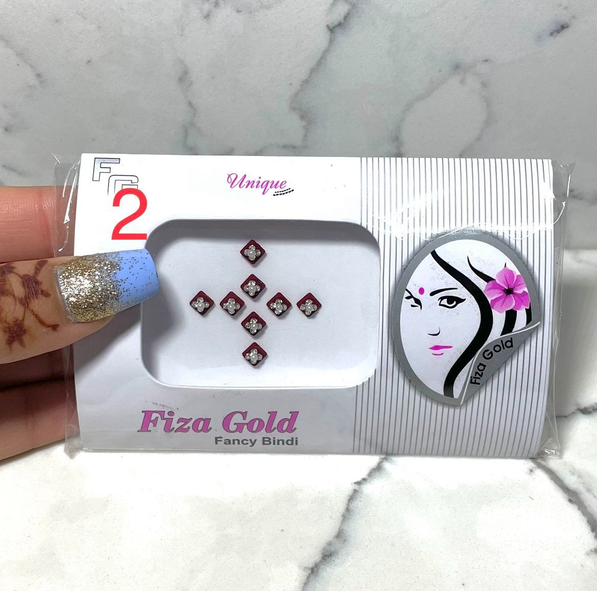 Maroon Bindi Collection