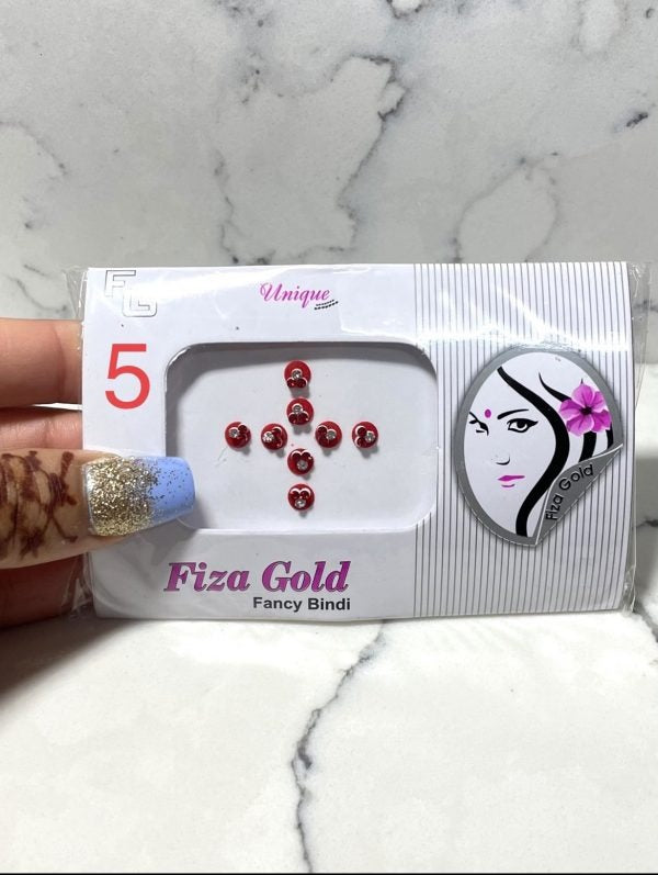 Red Bindi Collection