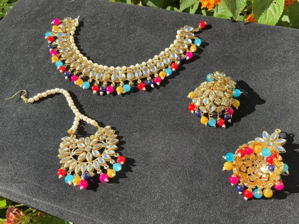 Multicolor Necklace Set