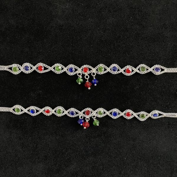 Multicolor Beaded Anklet