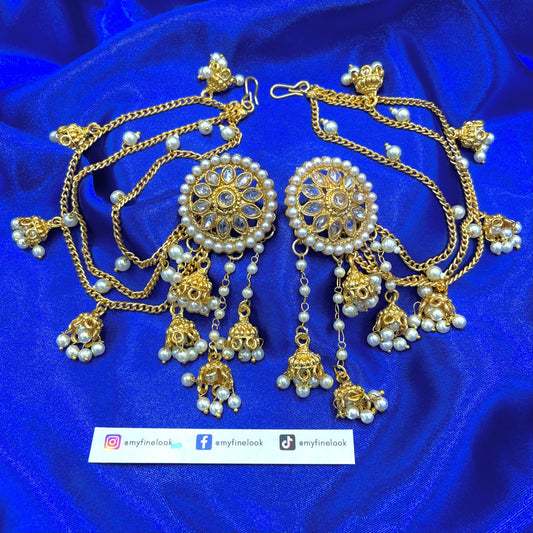 Bahubali Earrings w/ Sahara