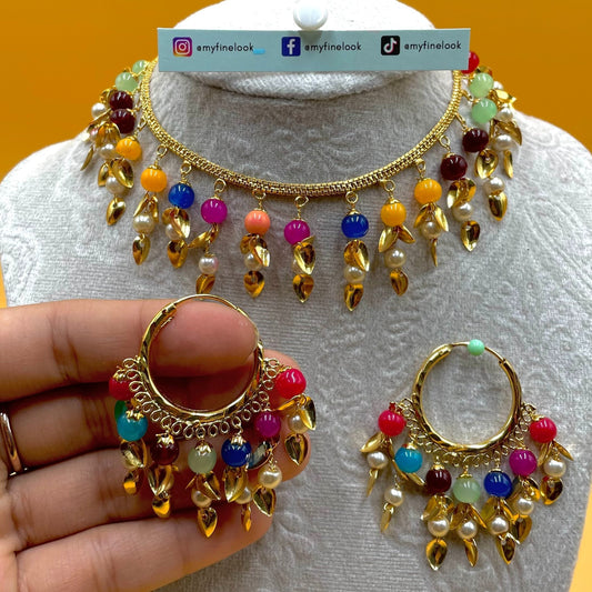 Multicolor Pippal Pathi Set