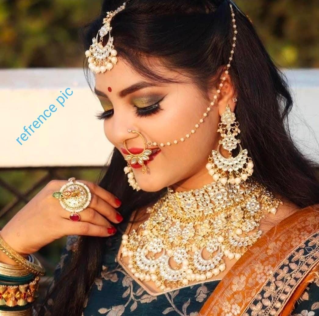 Semi-Bridal Choker Set